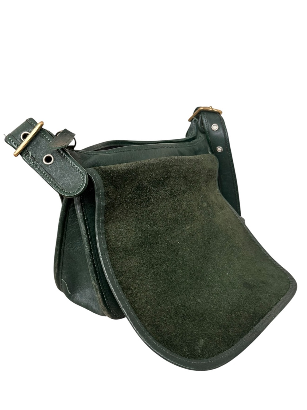Vintage Bottle Green Patricia Crossbody Leather - Picture 4 of 16